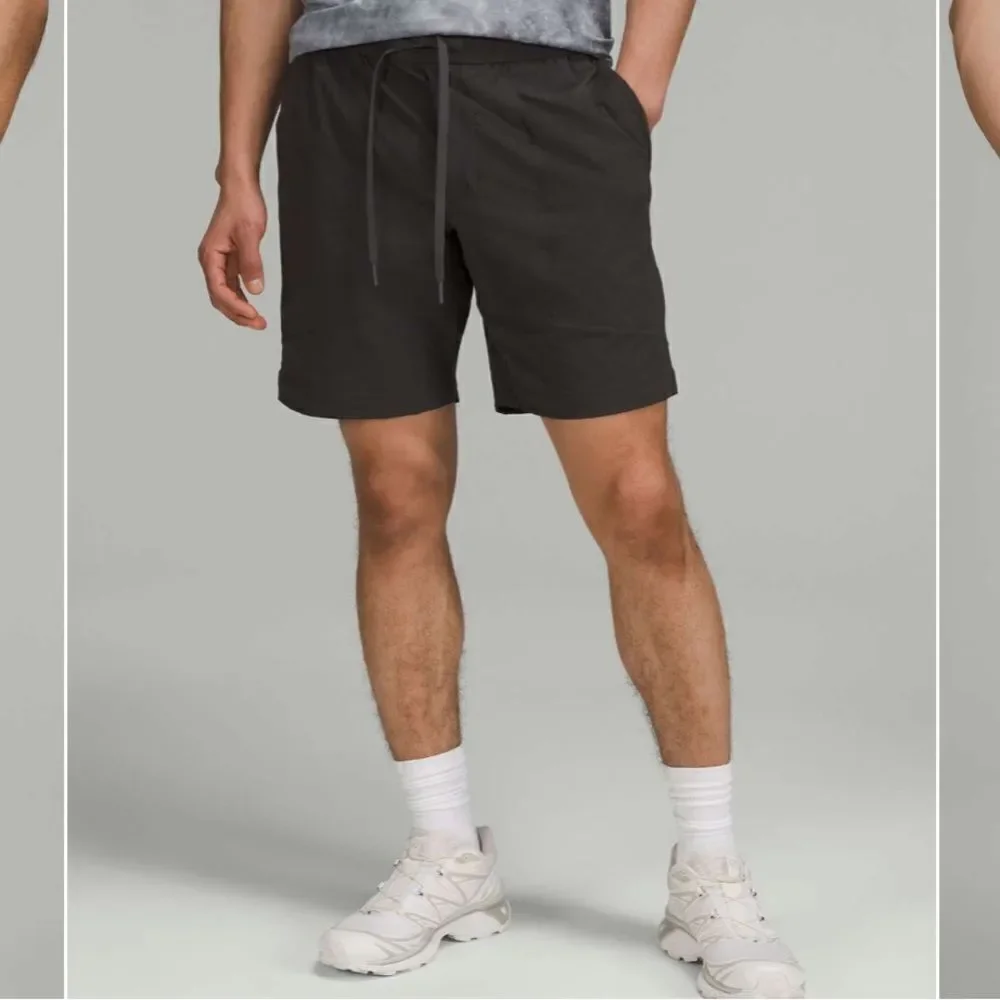 Lululemon Bowline Short 8” *Ripstop Graphite Gray